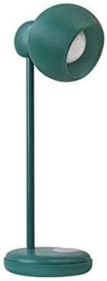 ZR98US for Living Room Rechargeable Desk Touch Dimming Reading Eye Protection Bedroom Lamp Desktop Night Light Home Bedside Lamp(Green)