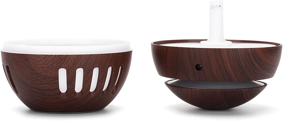 Humidifier, Diffuser Humidifier, 130ml LED for Bedroom Home Humidifier