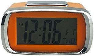 Alarm Clocks New Smart LCD Night Light Display Clock Snooze Fuction Student Bedroom Desk Table Clocks Candy Color Digital Alarm Clock Clock for Bedroom (Color : 3) (5)