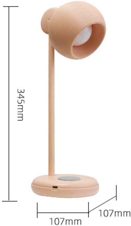 ZR98US for Living Room Rechargeable Desk Touch Dimming Reading Eye Protection Bedroom Lamp Desktop Night Light Home Bedside Lamp(Green)