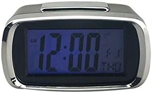 Alarm Clocks New Smart LCD Night Light Display Clock Snooze Fuction Student Bedroom Desk Table Clocks Candy Color Digital Alarm Clock Clock for Bedroom (Color : 3) (3)