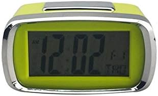 Alarm Clocks New Smart LCD Night Light Display Clock Snooze Fuction Student Bedroom Desk Table Clocks Candy Color Digital Alarm Clock Clock for Bedroom (Color : 3) (4)