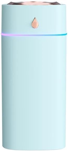 Humidifier, Triple-Nozzle 600mL Waterdrop Mist Humidifier: Fast & Gentle Moisture For Your Spa,for Bedroom(WHITE)