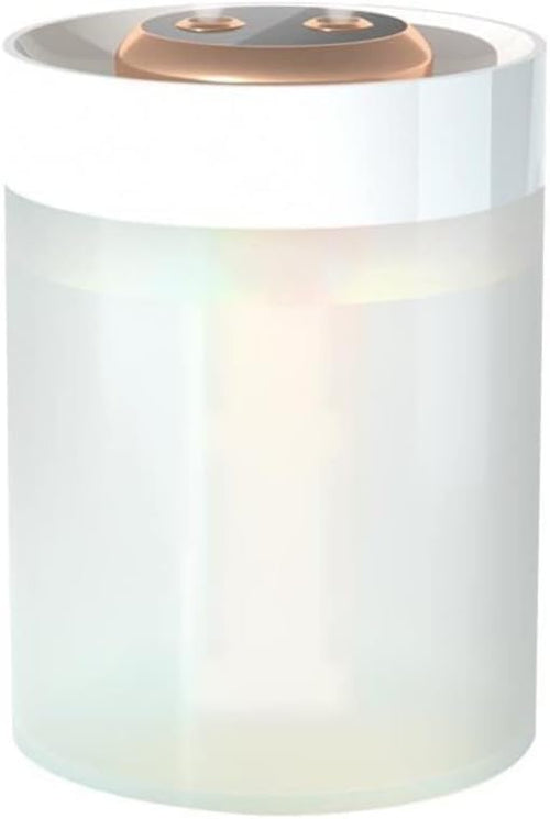 Grafken Humidifier USB Office Desktop Indoor Air Atomization 330ML Humidifier Household Children's Room Soft Light Night Light Silent Large Spray Humidifier