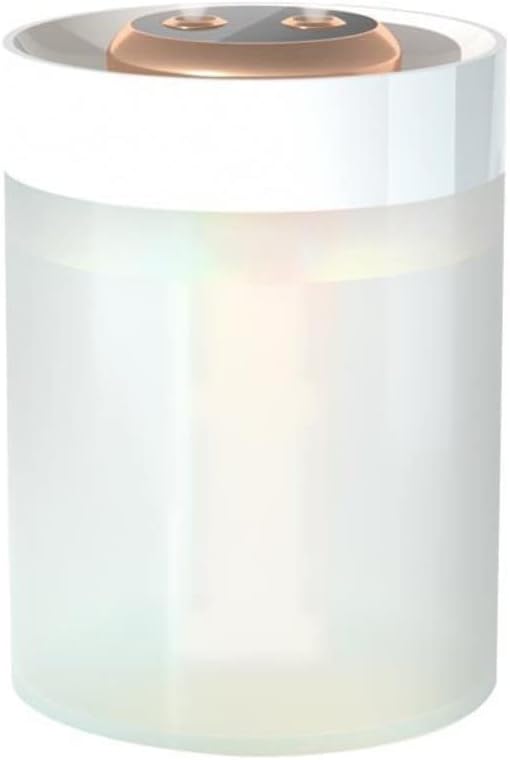 Grafken Humidifier USB Office Desktop Indoor Air Atomization 330ML Humidifier Household Children's Room Soft Light Night Light Silent Large Spray Humidifier