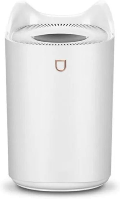 Humidifier, 3000Ml Dual Jet Air Humidifier Large Capacity Atomizer Ultrasonic Aroma Diffuser Cool Mist Maker Air Humificador Purifier,Humidifiers For Bedroom(White)
