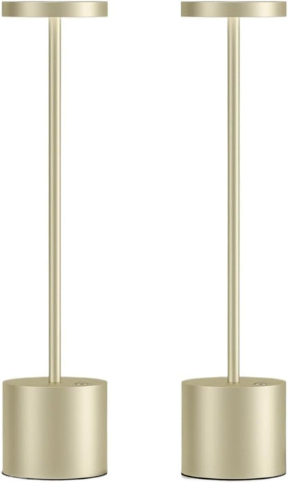 13.5-inch Wireless Charging LED Desk Lamp 2-Pack, 3-Level Lighting, Dimmable, Suitable for Reading/Dining/Studying Suitable for bedrooms, Living Rooms, Offices, Book(Wood Color (Set of 2))