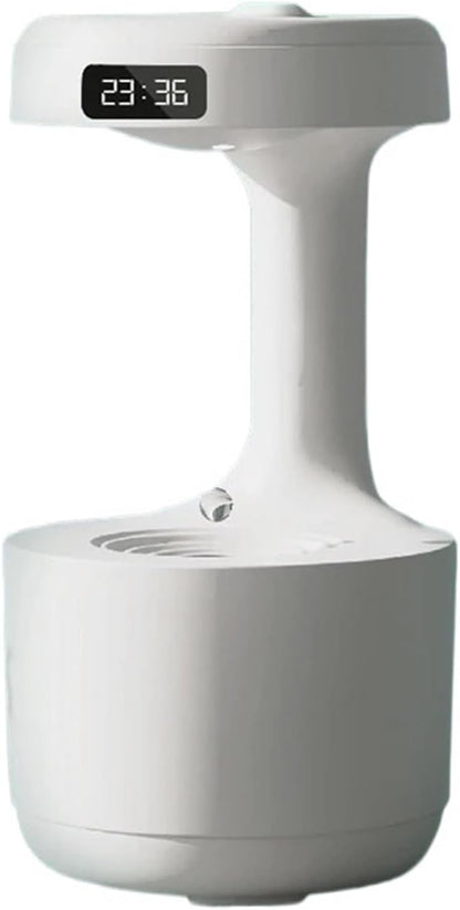 Humidifiers, Anti-Gravity Humidifier Desktop Mute Large Capacity Small Household Air Humidifier Bedroom Air Purification Fog,for Bedroom(White)