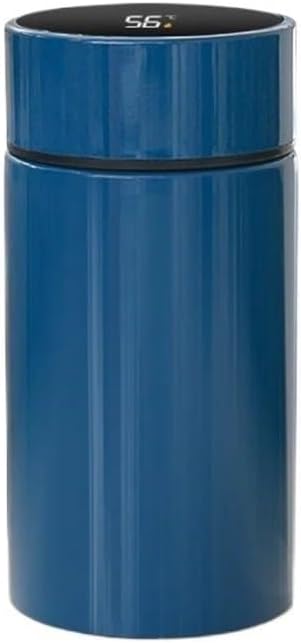 Smart Thermos Water Bottle Intelligent Temperature Display Stainless Steel Vacuum Flasks Thermoses with Filter Tee Cup(D)