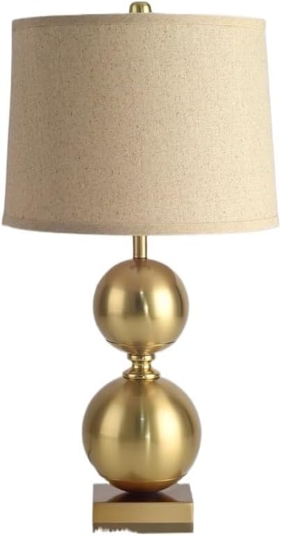 Practical Touch 24.8 Inch Gold Tall Table Lamp, Modern Style Single Table Lamp for Living Room, Bedroom, Nightstand, Bedside, Coffee Table for Living Room and Office