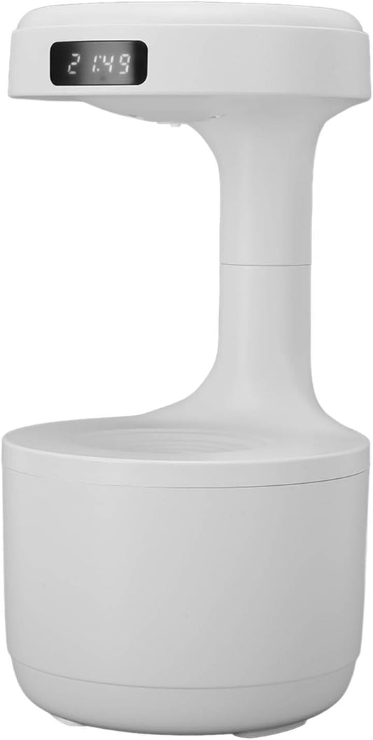 Humidifier for Antigravity Home Desktop Office Bedroom Usb for Mute with for Waterdrop for Backflow Humidifying Desktop Whole House Humidifiers (White)