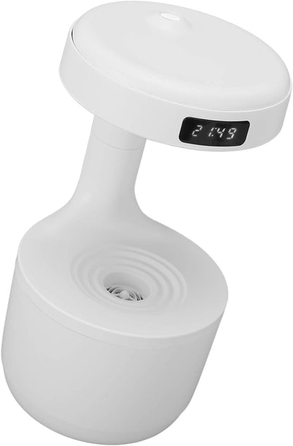 Humidifier for Antigravity Home Desktop Office Bedroom Usb for Mute with for Waterdrop for Backflow Humidifying Desktop Whole House Humidifiers (White)
