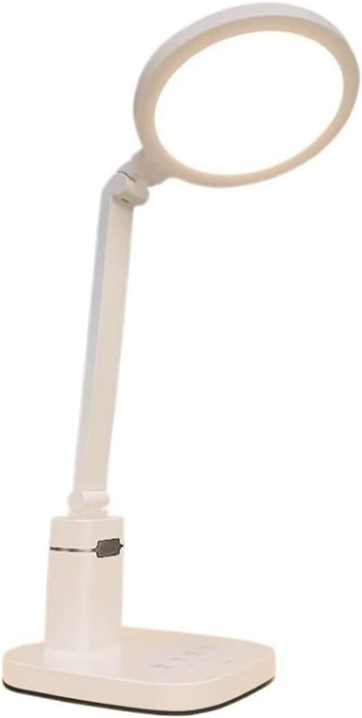 GLigeT Study Lamp LED Desk Lamp, Smart Dimming Touch Desk Lamp, Auto Timer/Memory Function/Delay Off, Eye-Friendly LED Reading Lamp for Home, Office Table Lamp