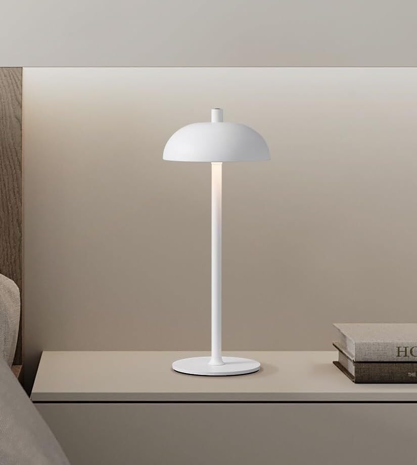 12-inch Cordless Portable Metal LED Table Lamp 2-Pack, 3-Color Rechargeable, for Bedroom, Outdoor, Dining Room, Bedside Suitable for bedrooms, Living Rooms, Offices, Book(Green (2 Pack))