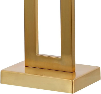 JONATHAN Y JYL1126A-SET2 Sabrina 28.5" Vintage Industrial Iron LED Table Lamp with Pull-Chain and USB Charging Port Mid-Century, Minimalist Bedside Desk Nightstand Lamp, Brass Gold (Set of 2)