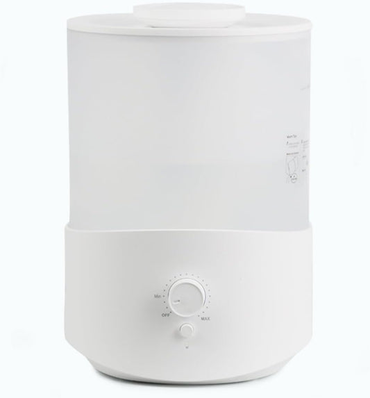 2.5L Humidifiers for Bedroom Office, Top Fill Knob Control Cool Mist Ultrasonic Humidifiers With 7 Color Night Light, Support Essential Oil