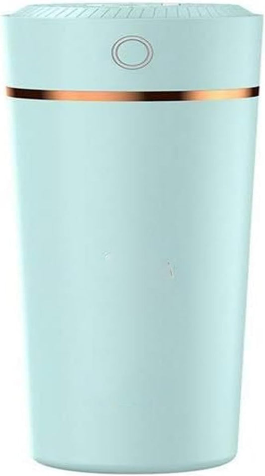 USB Mini Humidifier Portable Rechargeable Car Office Home Silent Large Mist Spray (D)