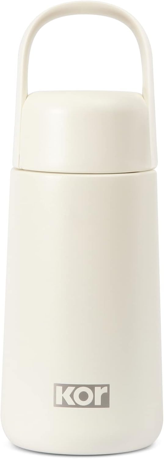 KOR Melrose 27oz Double Wall Insulated Water Bottle - Keeps Beverages Hot for 12hrs, Cold for 24hrs - Stainless Steel Design - Contoured Perfect Spout for Drinking