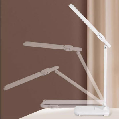 Bedside Table Lamp Modern Desk Lamp, LED Double Head Desk Lamps for Home Office, Bright Desk Lamp with USB Charging Port, 3 Light Modes and Stepless Dimming Table Lamp for Bedroom