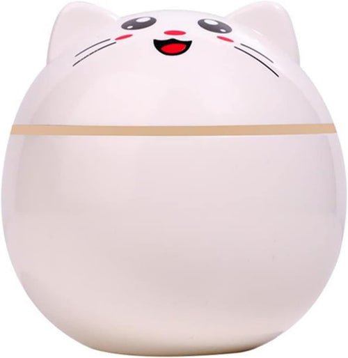 Humidifier 300ml Air Humidifier USB Lamps Mini for Home Ultrasonic Car Mist Maker with Colorful Night Cat Office Air Purifier Diffuser Ultrasonic Humidifier(Pink)