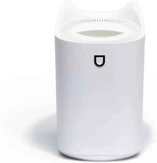 Humidifier, 3000Ml Dual Jet Air Humidifier Large Capacity Atomizer Ultrasonic Aroma Diffuser Cool Mist Maker Air Humificador Purifier,Humidifiers For Bedroom(White)