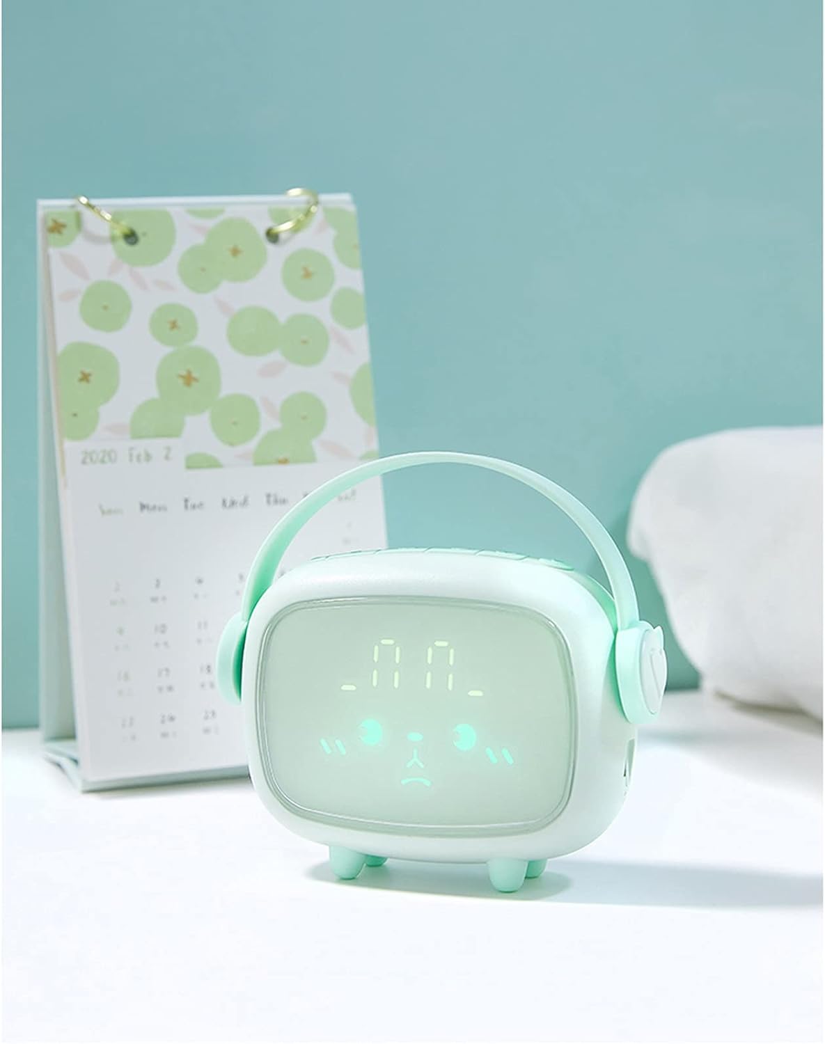 Digital Alarm Clock The New Multifunction Smart Alarm Clock for Students to Use the Cute Artifact Luminous Electronic Alarm Clock for Children Alarm Clock (Color : C)