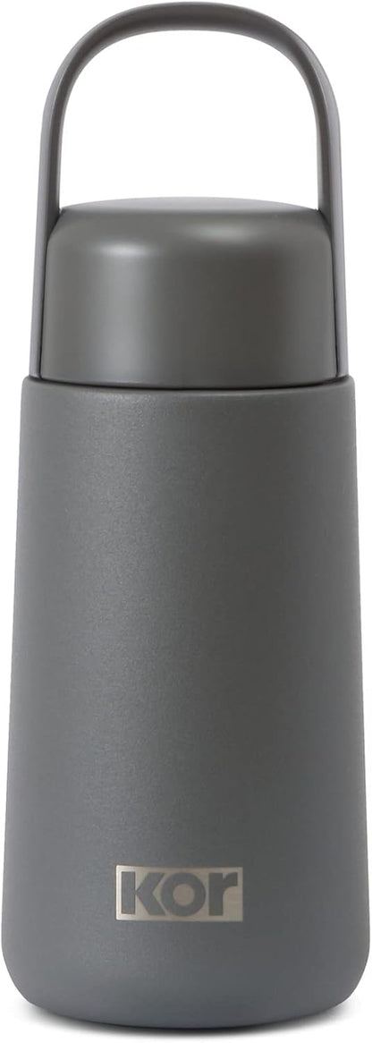 KOR Melrose 27oz Double Wall Insulated Water Bottle - Keeps Beverages Hot for 12hrs, Cold for 24hrs - Stainless Steel Design - Contoured Perfect Spout for Drinking