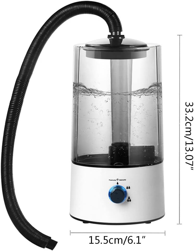 Reptile Humidifiers Mist with Telescopic Hose,4L Large Capacity Humidifier Machine Fogger, 110V Quiet Fog Machine Pet Supplies