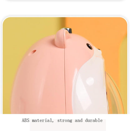 VSULZVNU Alarm Clock Cute Hamster Shape Alarm Clock, Silent Table Clock with Night Light, Battery Powered, for Kids Birthday Gifts Smart Alarm Clock (Color : D)