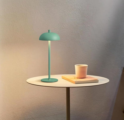 12-inch Cordless Portable Metal LED Table Lamp 2-Pack, 3-Color Rechargeable, for Bedroom, Outdoor, Dining Room, Bedside Suitable for bedrooms, Living Rooms, Offices, Book(Green (2 Pack))