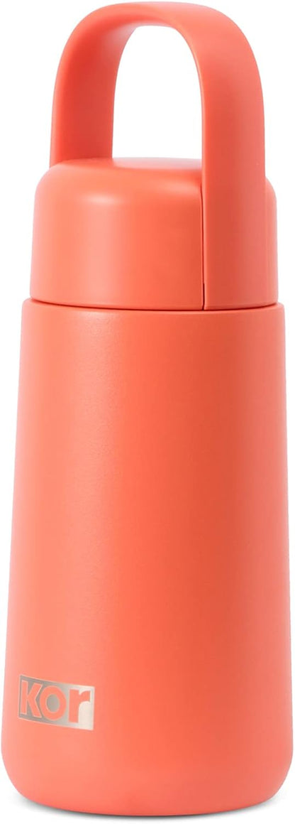 KOR Melrose 27oz Double Wall Insulated Water Bottle - Keeps Beverages Hot for 12hrs, Cold for 24hrs - Stainless Steel Design - Contoured Perfect Spout for Drinking