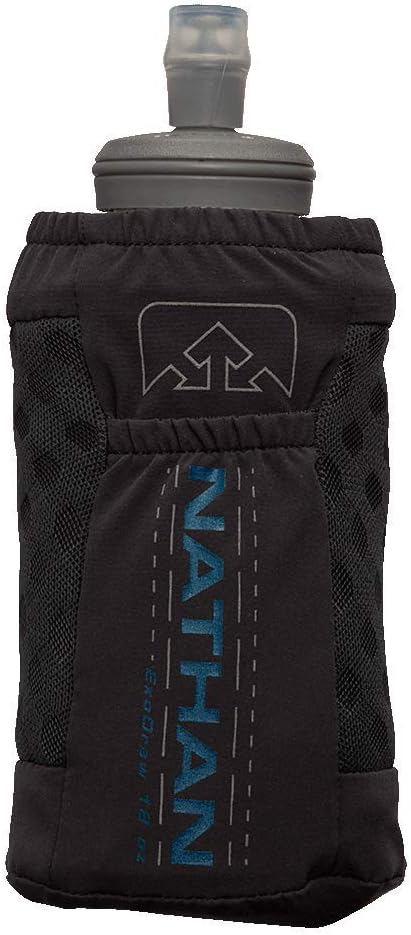 Nathan ExoDraw & ExoShot 2.0, Handheld Running Water Bottle for Marathons, Hiking, Ultra Running & Outdoor Activity