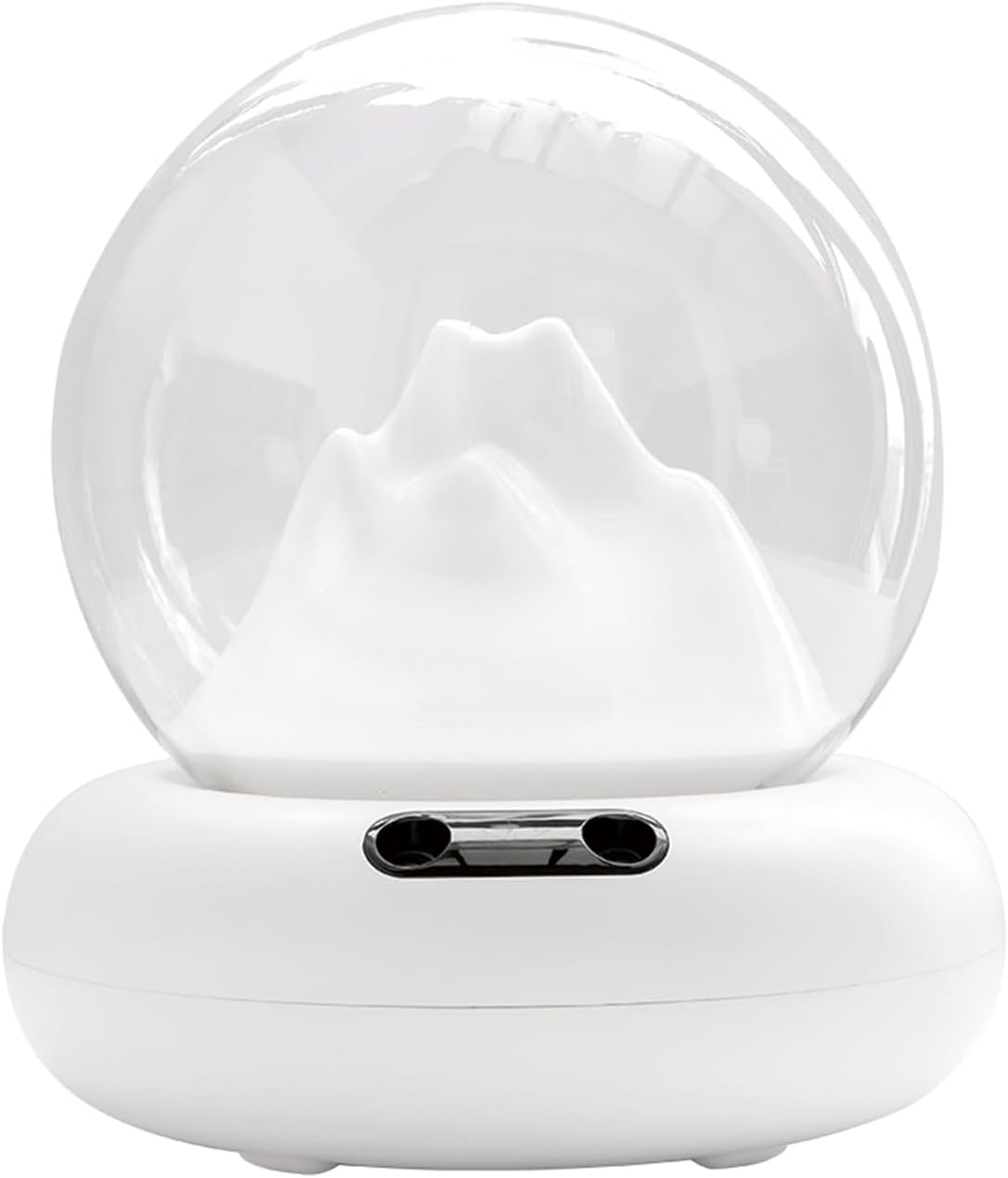 Innovative Cold Air Humidifier Mountain Peak Air Humidifiers USB 2L Essential Oil Diffuser Aromatherapy Humidifiers Dual Mode Light for Home,USB Plug In Type