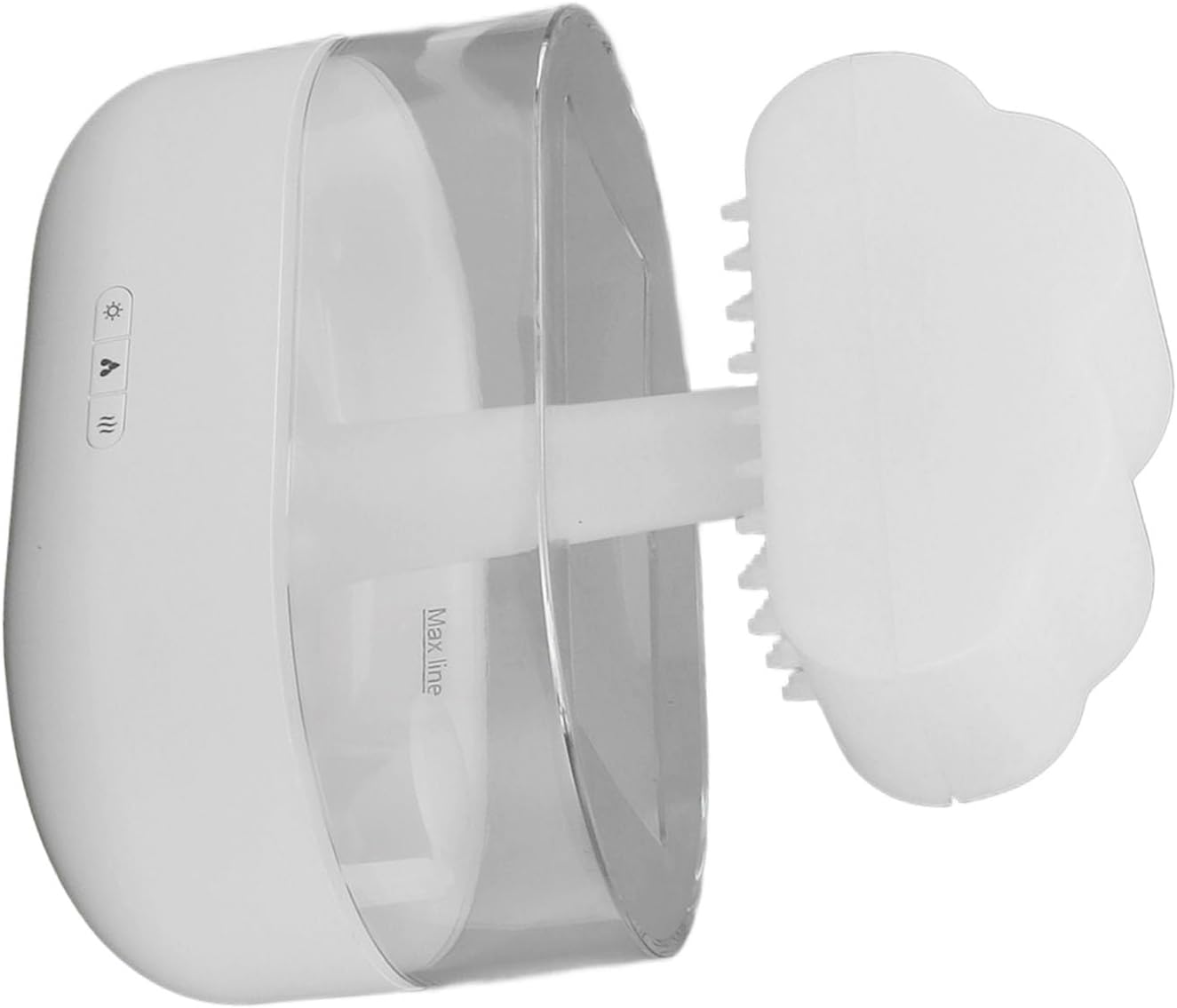 Cloud Humidifier USB 7 Colors LED Lights 200ml Effective Dryness Relief Raindrop Aromatherapy Diffuser for Bedroom Living Room Office Cloud Diffuser Raindrop Humidifier