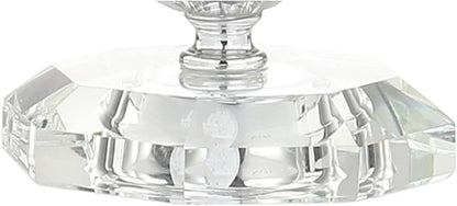 JONATHAN Y JYL5002A-SET2 Nala 28.5" Crystal LED Table Lamp Transitional Glam Bedside Desk Nightstand Lamp for Bedroom Living Room Office College Bookcase LED Bulbs Included, Clear/Chrome (Set of 2)