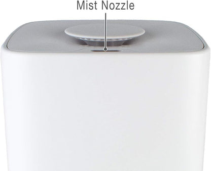 Air Innovations Humidifiers for Bedroom Convenient Oversized 4.5L Tank Runs for 70 Hours for Large Room up to 400 Sq Ft Top Fill Cool Mist Humidifier Ideal for Baby Room and Plants MH-419, White, 1.2