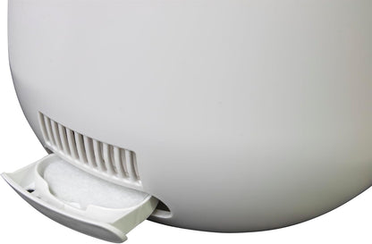 Lasko 3.5 L Cool Mist Ultrasonic Humidifier, Top Fill, 18 Hour Run Time on Low, 3 Mist Settings, Auto-Off Timer, Aromatherapy Tray, Filter Free, White, UH250