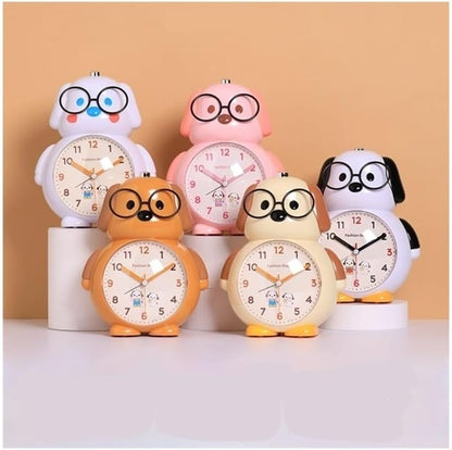 Alarm Clock Alarm Clock Student Special Wake Up Artifact Boys Girls Cartoon Clock Smart Clock(Pink)
