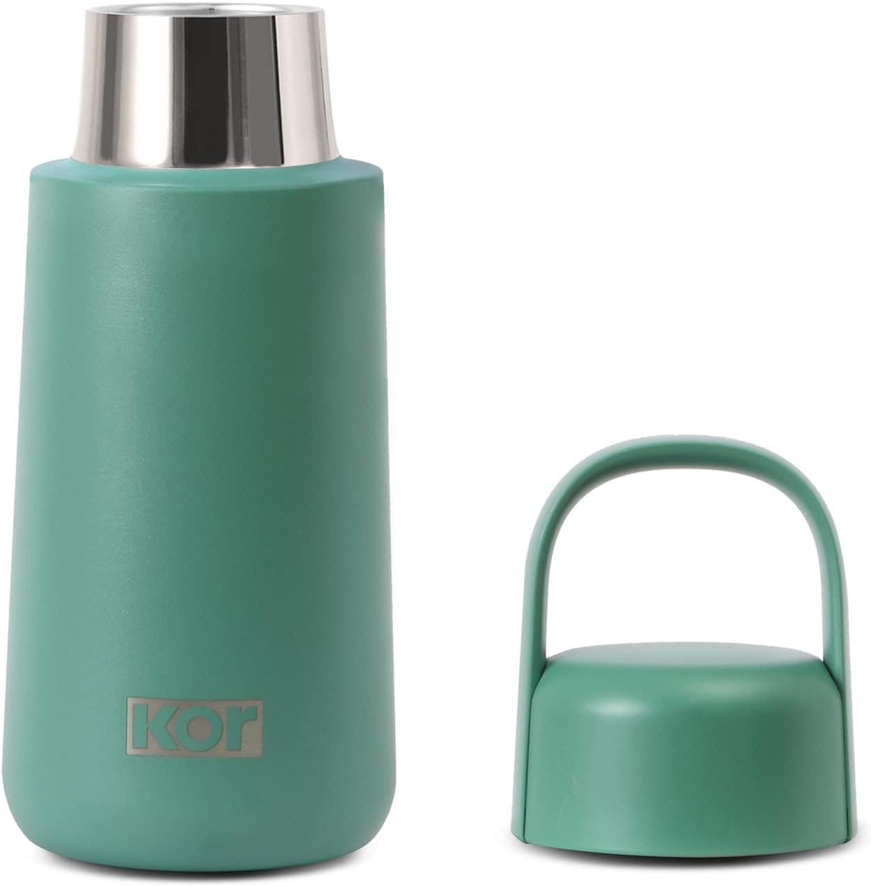 KOR Melrose 27oz Double Wall Insulated Water Bottle - Keeps Beverages Hot for 12hrs, Cold for 24hrs - Stainless Steel Design - Contoured Perfect Spout for Drinking