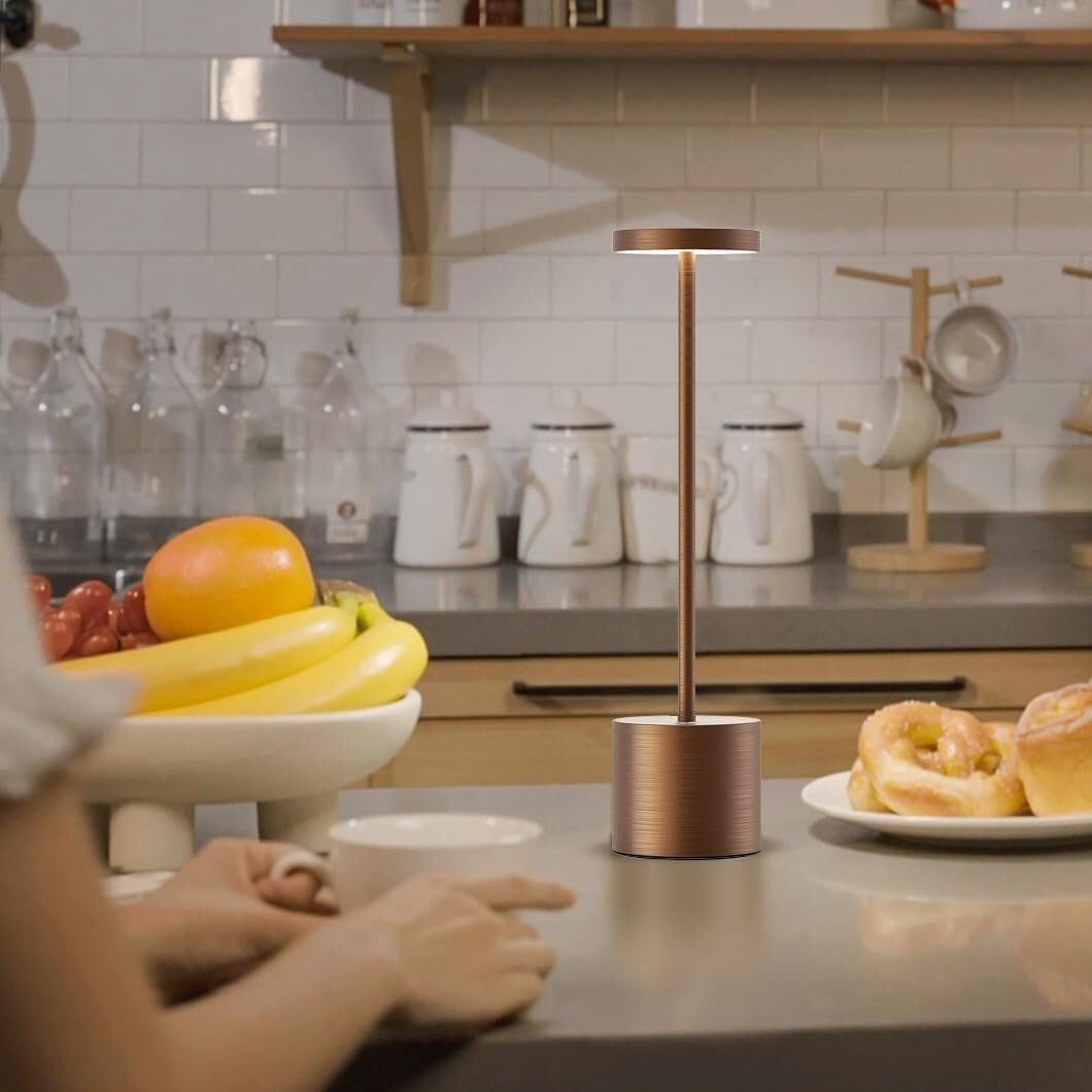 13.5-inch Wireless Charging LED Desk Lamp 2-Pack, 3-Level Lighting, Dimmable, Suitable for Reading/Dining/Studying Suitable for bedrooms, Living Rooms, Offices, Book(Wood Color (Set of 2))