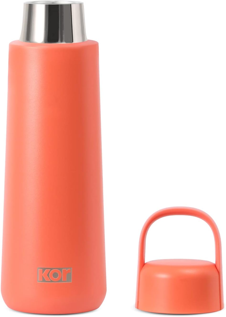 KOR Melrose 27oz Double Wall Insulated Water Bottle - Keeps Beverages Hot for 12hrs, Cold for 24hrs - Stainless Steel Design - Contoured Perfect Spout for Drinking