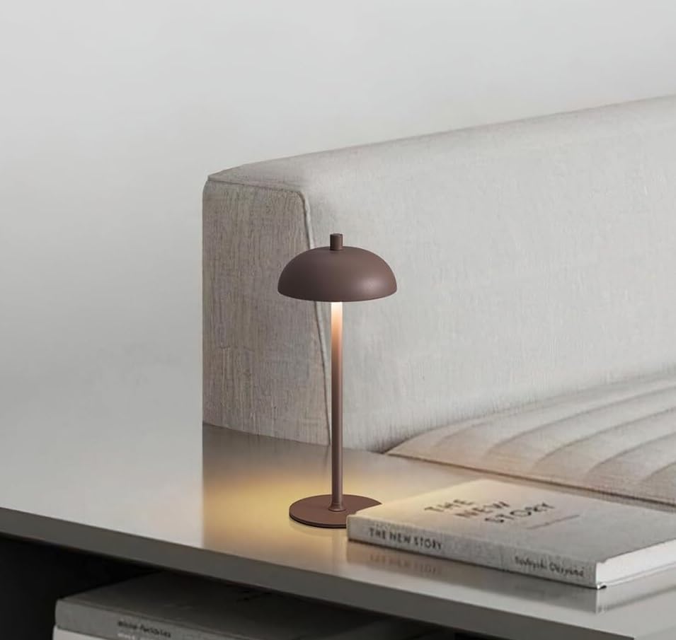 12-inch Cordless Portable Metal LED Table Lamp 2-Pack, 3-Color Rechargeable, for Bedroom, Outdoor, Dining Room, Bedside Suitable for bedrooms, Living Rooms, Offices, Book(Green (2 Pack))