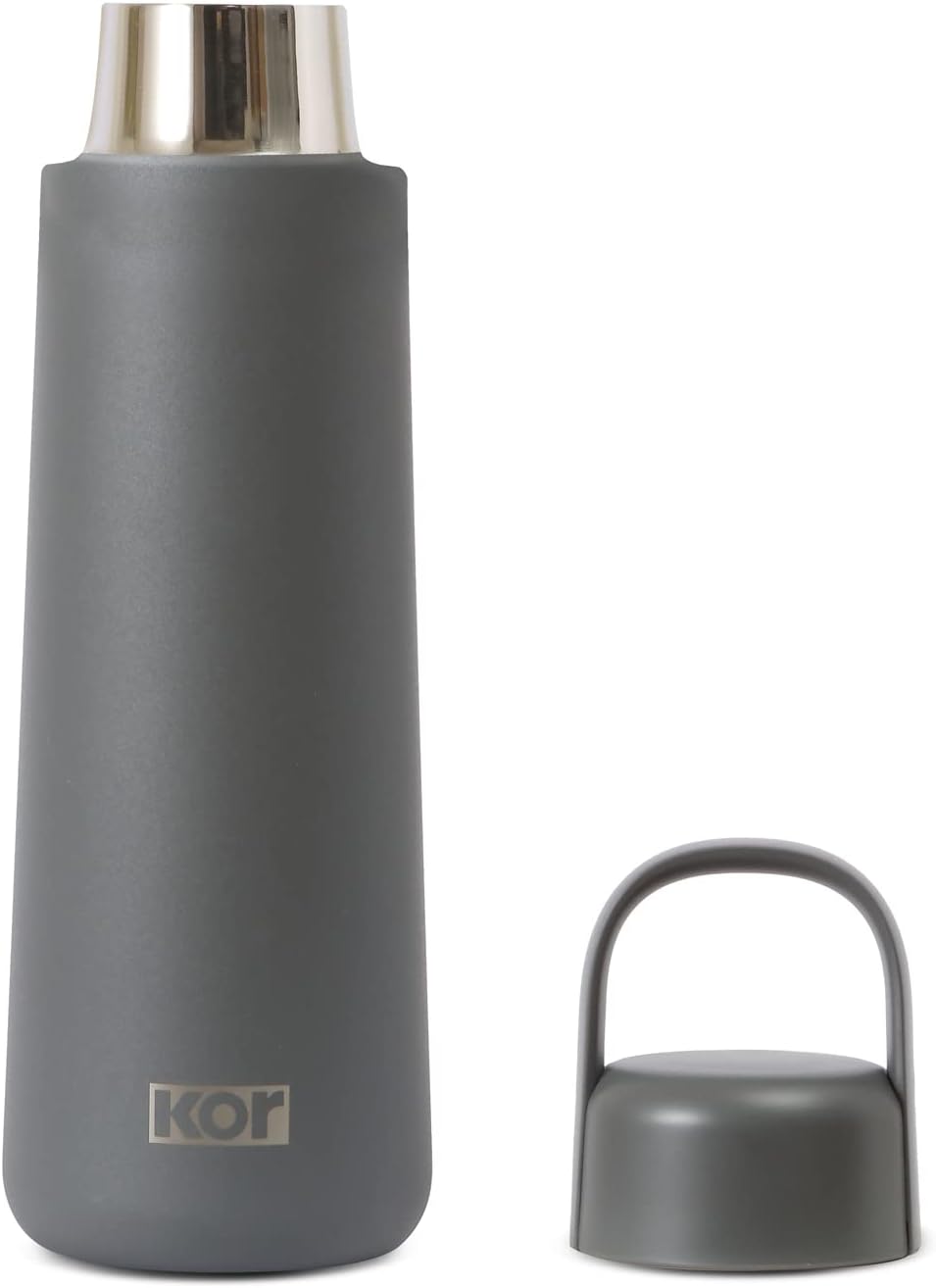 KOR Melrose 27oz Double Wall Insulated Water Bottle - Keeps Beverages Hot for 12hrs, Cold for 24hrs - Stainless Steel Design - Contoured Perfect Spout for Drinking