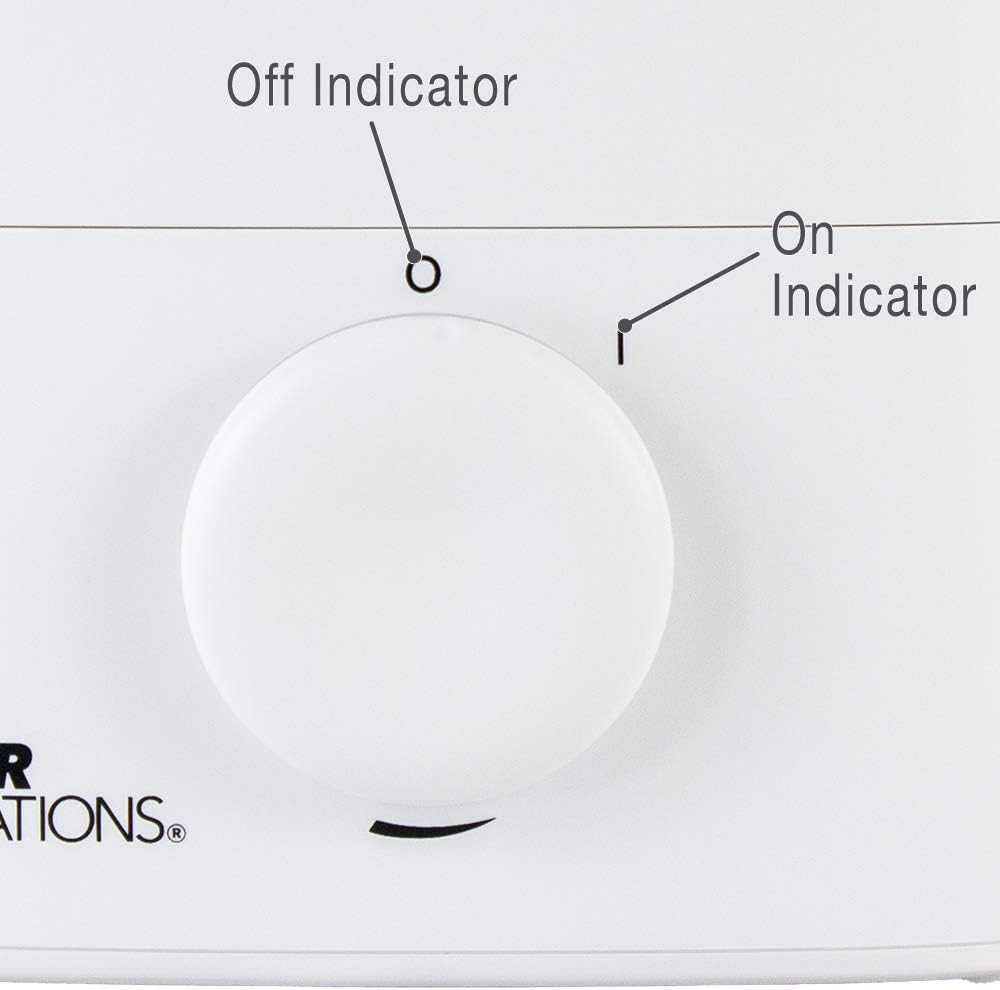 Air Innovations Humidifiers for Bedroom Convenient Oversized 4.5L Tank Runs for 70 Hours for Large Room up to 400 Sq Ft Top Fill Cool Mist Humidifier Ideal for Baby Room and Plants MH-419, White, 1.2