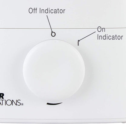 Air Innovations Humidifiers for Bedroom Convenient Oversized 4.5L Tank Runs for 70 Hours for Large Room up to 400 Sq Ft Top Fill Cool Mist Humidifier Ideal for Baby Room and Plants MH-419, White, 1.2