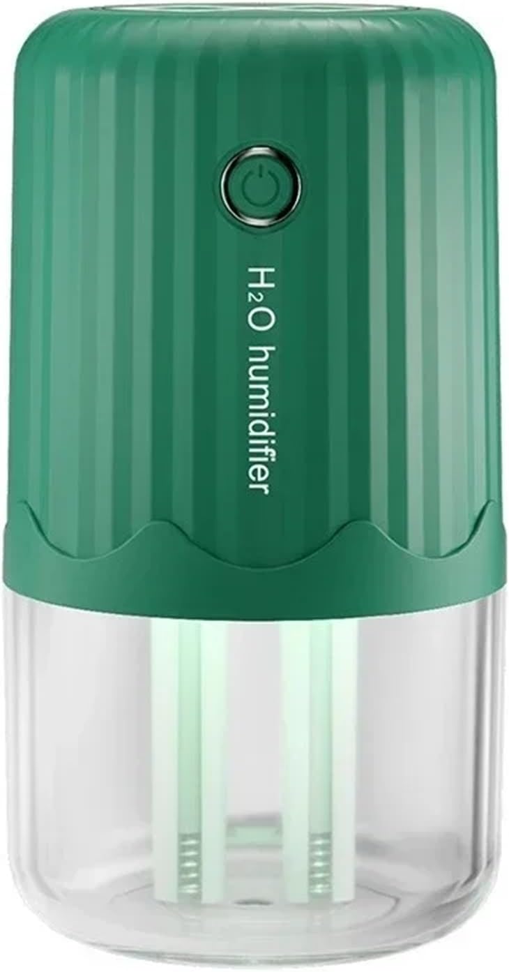 Humidifier, Usb Double Spray Large Capacity Humidifier Office Desktop Home Quiet Night Light Incense Machine,Humidifiers For Bedroom(White)