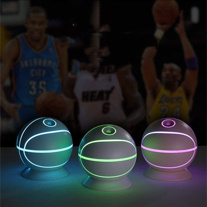 USB Household Mute Bedroom Air Aromatherapy Humidifier, 240mL Large Mist Volume, Continuous/Intermittent Spray, with Colorful Atmosphere Lights