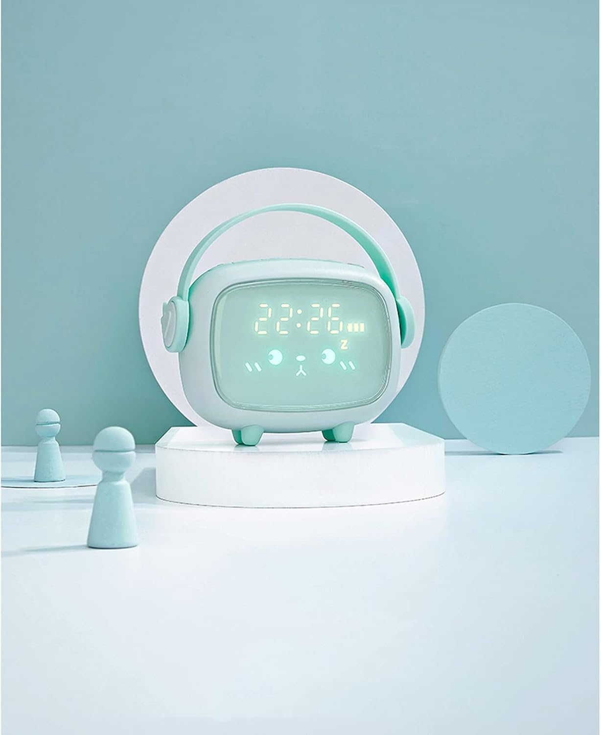 Digital Alarm Clock The New Multifunction Smart Alarm Clock for Students to Use the Cute Artifact Luminous Electronic Alarm Clock for Children Alarm Clock (Color : C)