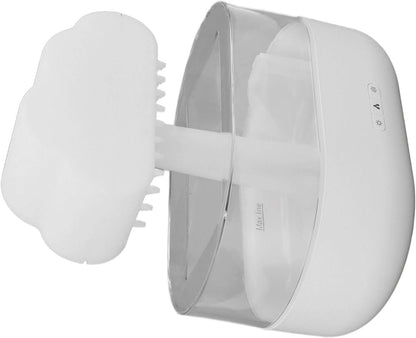 Cloud Humidifier USB 7 Colors LED Lights 200ml Effective Dryness Relief Raindrop Aromatherapy Diffuser for Bedroom Living Room Office Cloud Diffuser Raindrop Humidifier