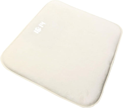 Heavy Sleepers Alarm Clock Mat: Stand On Pressure Sensitive Alarm Clock, Smart Alarm Clock Mat, Creative Carpet Electronic Digital Alarm Clocks, Battery Operated, for Modern Home, Kids, Teens, Adults